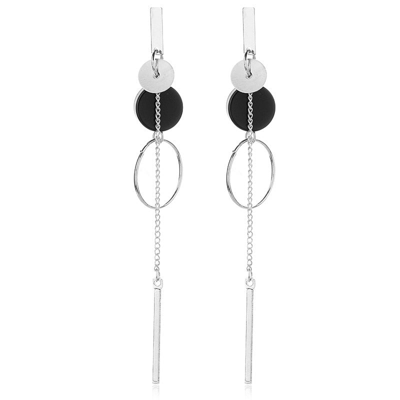 2024 Nouveau Boucles d'oreilles pendantes en cristal de couleur or pour les femmes Boucles d'oreilles pendantes de mariage Bijoux de mode Cadeaux